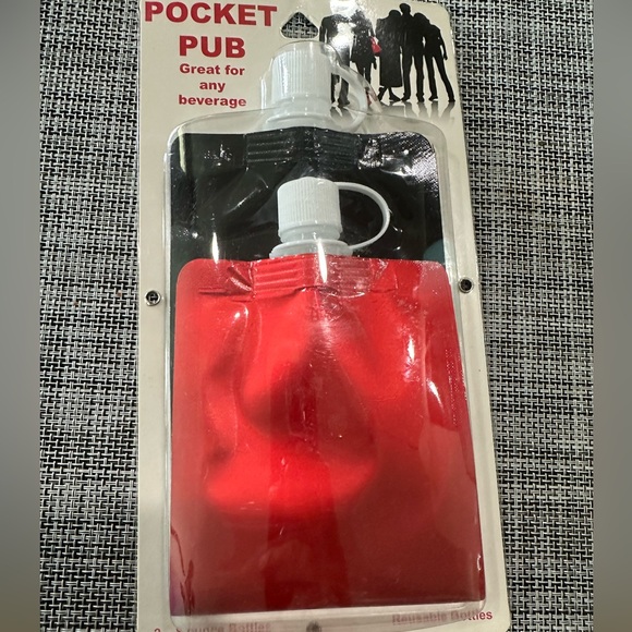 NIP Pocket Pub - Reusable Bottle Flask, Set of 2 - Picture 1 of 2